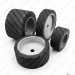 200×100×25mm Kauçuk Kontak Teker | 100mm Bant Zımpara Uyumlu