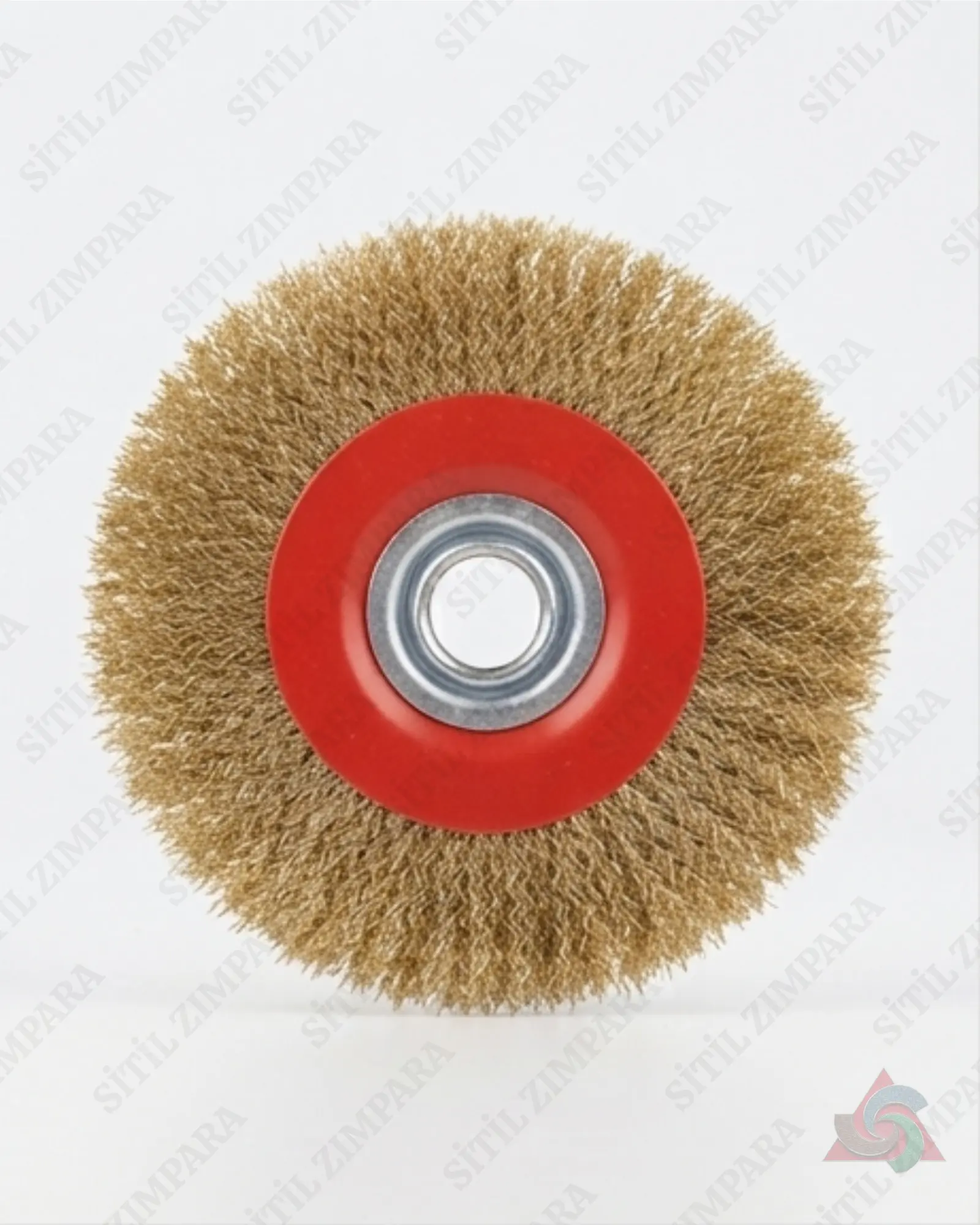 dairesel tel fırça 200mm (1) 200mm Dairesel Çelik Tel Fırça - Görsel 1