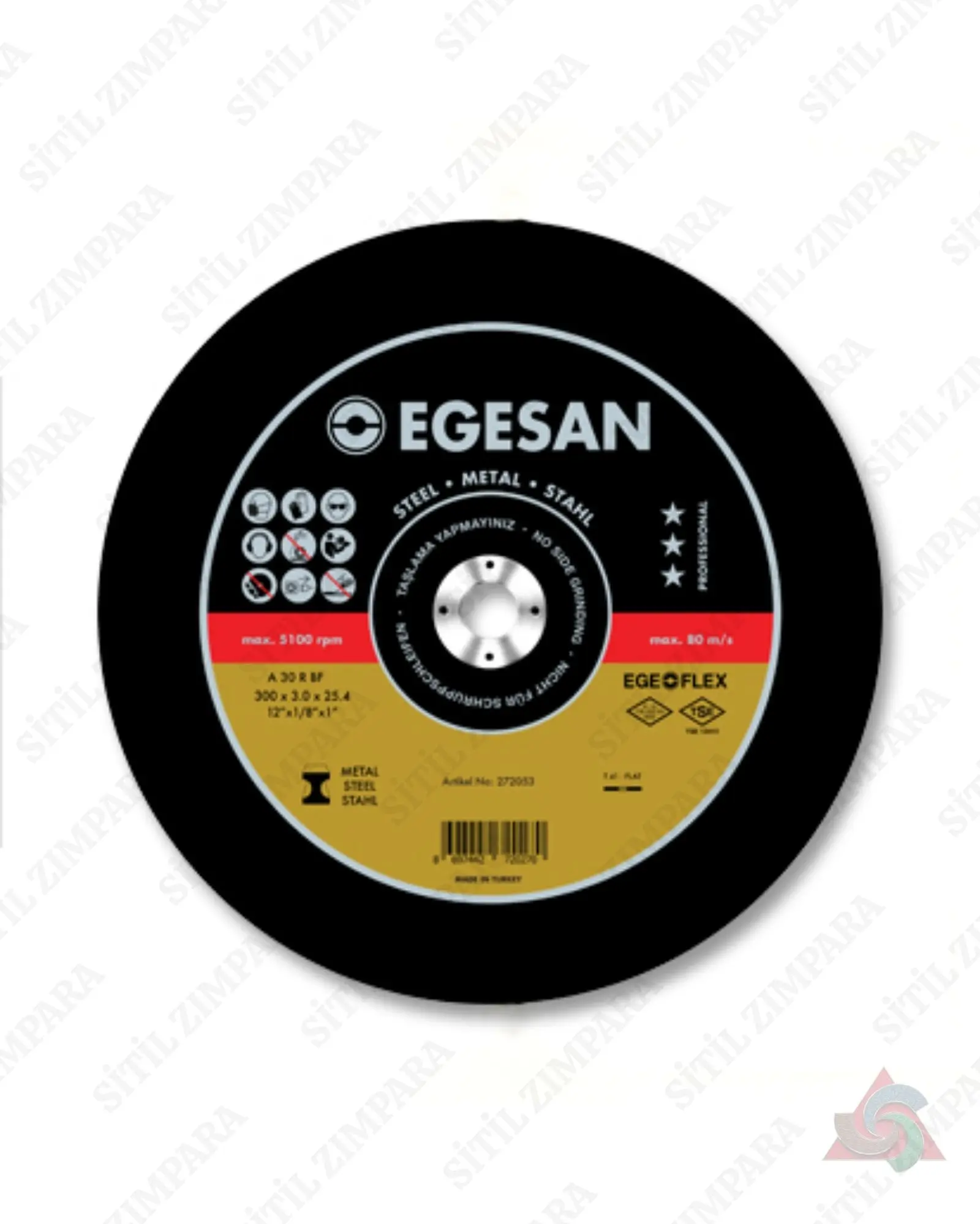 egesan pro serisis sabit tezgah metal kesme diskleri Egesan Pro Serisi Sabit Tezgah Metal Kesme Diski - Görsel 1